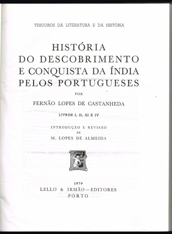 HISTRIA DO DESCOBRIMENTO E CONQUISTA DA NDIA PELOS PORTUGUESES